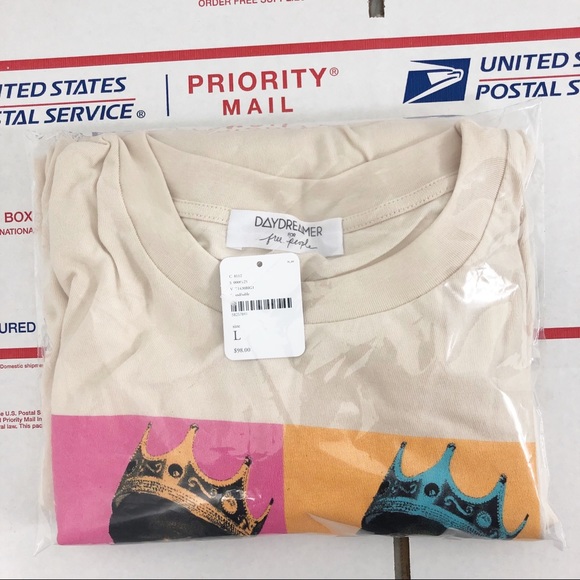 Daydreamer Free People Biggie Smalls Maxi Tee - Picture 6 of 6